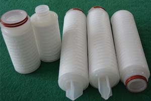 micro porous pleated filter cartridges materials