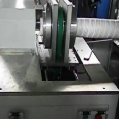 High flow pleated filter cartridge length cutter-cutting machine