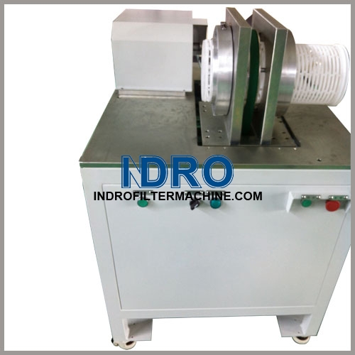 High flow pleated filter cartridge length cutter-cutting machine