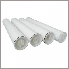 high flow pleated filter