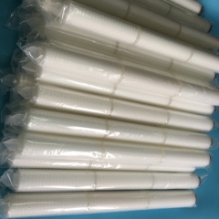 Absolute filtration pleated filter cartridge