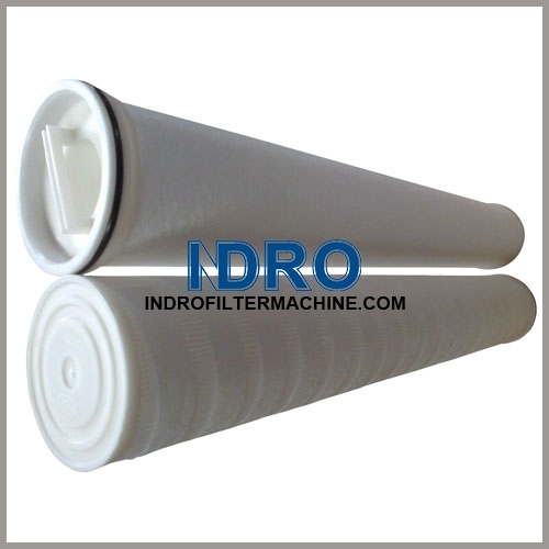 high flow pleated filter