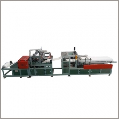 pleated air filter pleating and gluing machine production line