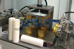 What is safe environment of INDRO pleated filter cartridge making machines?