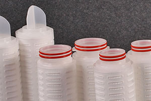 What is production process of making pleated filter cartridges?