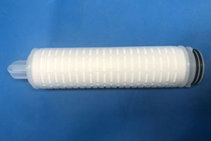 How many parts included in one complete piece of pleated filter cartridges?