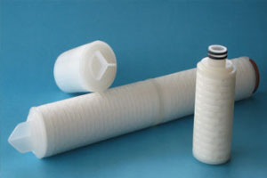 What is production capacity of INDRO SIIC-M025 standard line of making 68mm pleated filter cartridges?