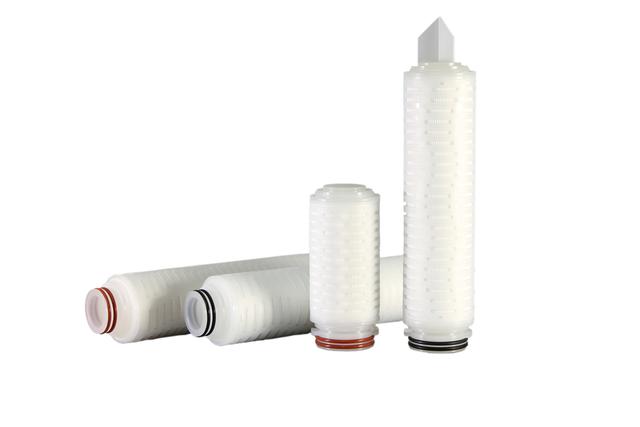 What are the types of sterilization filter and cartridges?