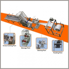 Dust collector filter bag making machines production line