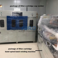 Filter Cartridge Helical Wrap Band (Belt) Spiral Winding Machine
