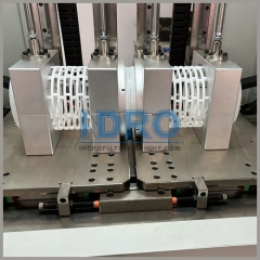 High flow pleated filter cartridge length connector welder-welding machine