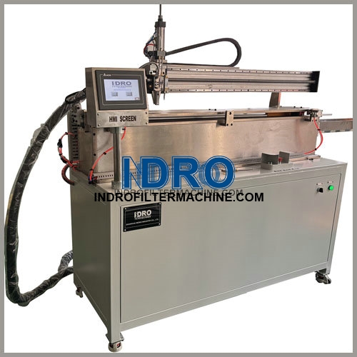 Filter Pleats Middle Seam Gluing Machine