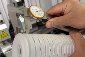 Filter Cartridge End Cap Welding Development