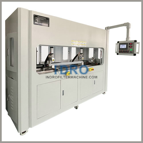 single 40inch(one-piece type) pleated filter cartridge fitting ends welder