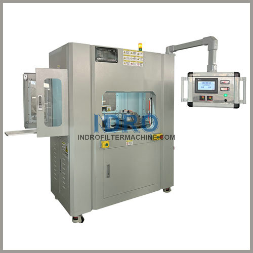 Melt blown filter cartridge cap welders-welding machines
