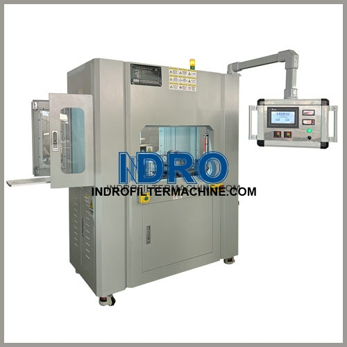 Melt blown filter cartridge cap welders-welding machines
