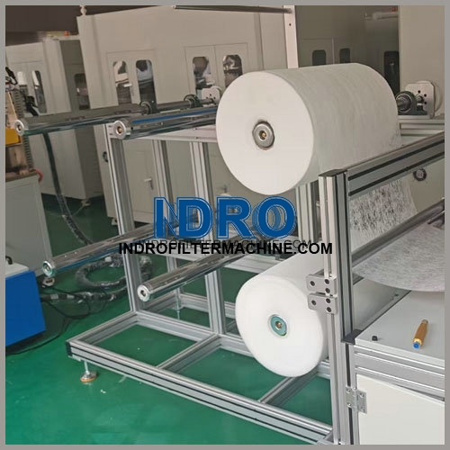 Multi-Layer Media Wound/Wrapping/Winding Filter Cartridge Making Machine Line