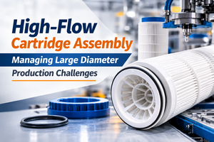 High-Flow Cartridge Assembly: Managing Large Diameter Production Challenges